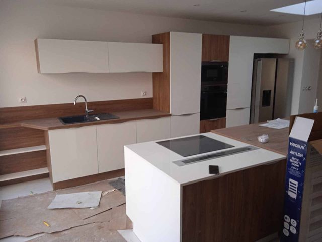 Cuisine sur-mesure : Pose et fourniture