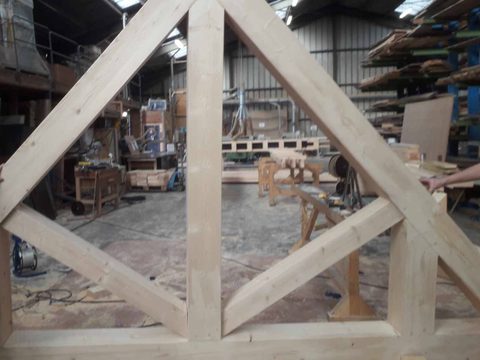 Réalisation charpente bois