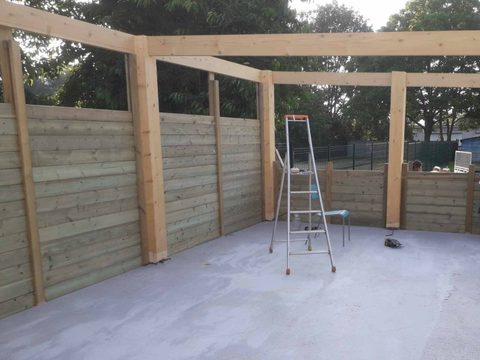 Réalisation pergola bois